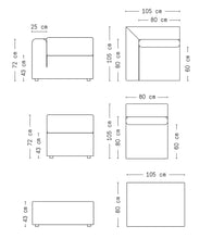 Load image into Gallery viewer, TIPTOE Bridge Modular Sofa System
