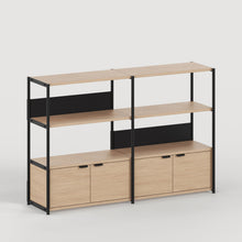 Charger l&#39;image dans la galerie, TIPTOE UNIT Living Room Media Stand &amp; Credenza Systems
